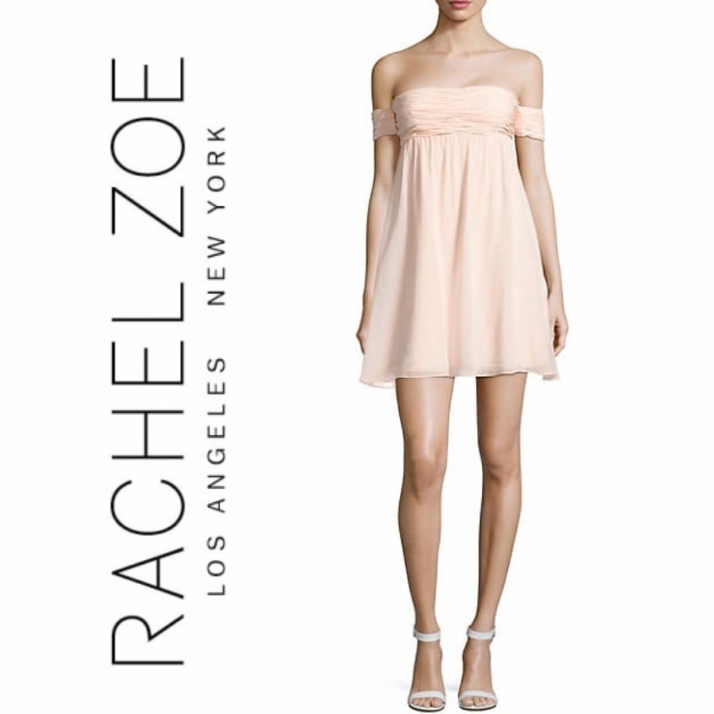 NEW • Rachel Zoe • Melinda Silk Shift Dress Blush